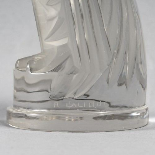 Art Déco - 1929 René Lalique - Car Mascot Hood Ornament Coq Houdan