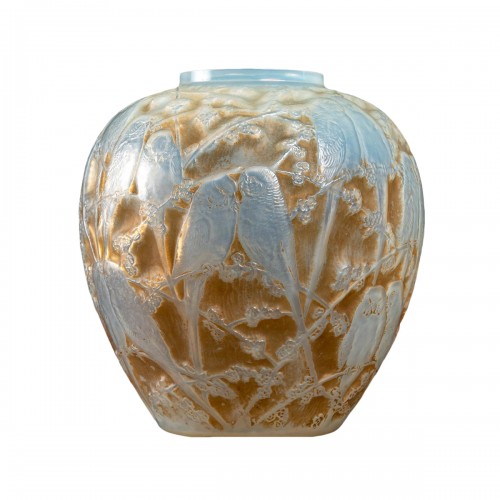 1919 René Lalique - Vase Perruches