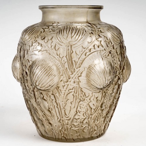 1926 René Lalique - Vase Domrémy - Art Déco