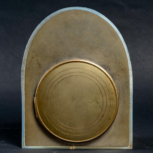 1926 René Lalique - Pendule Deux Colombes, mouvement d'origine - Art Déco