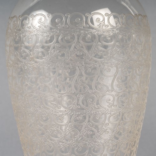 Antiquités - 1920 Baccarat - Service Rohan cristal gravé de 35 pieces