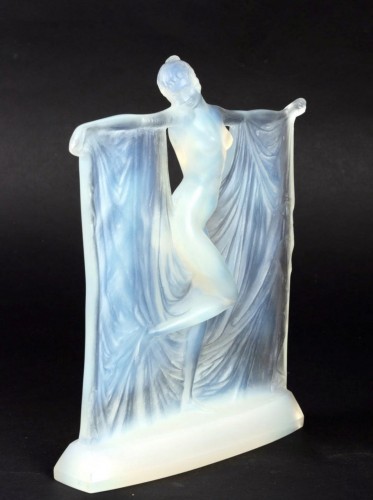 1925 René Lalique - Statuette "Suzanne" - Verrerie, Cristallerie Style Art Déco