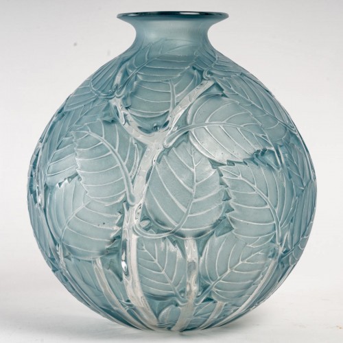 1929 René Lalique - Vase Milan - Art Déco