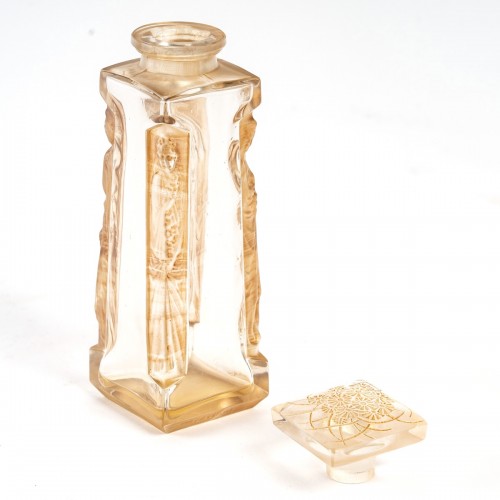 1914 René Lalique - Perfume Bottle Ambre d&#039;Orsay - Art nouveau