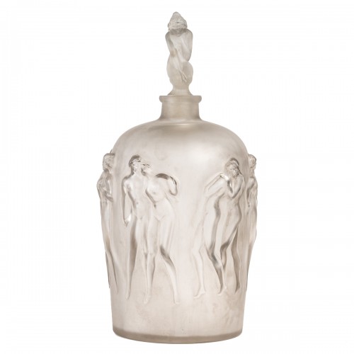 1920 René Lalique - Vase Douze figurine avec bouchon