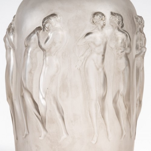 1920 René Lalique - Vase Douze figurine avec bouchon - Art Déco