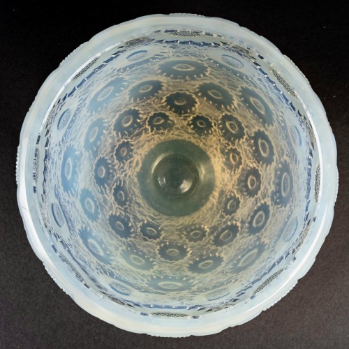 Verrerie, Cristallerie  - 1934 René Lalique - Vase Pâquerettes