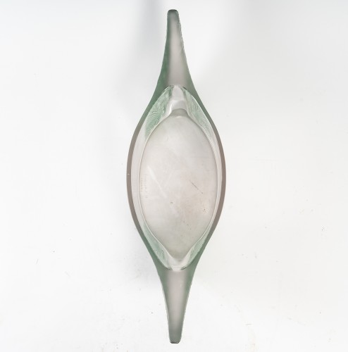 Verrerie, Cristallerie  - 1927 René Lalique - Jardinière coupe Acanthes