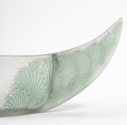 1927 René Lalique - Jardinière coupe Acanthes - Art Déco