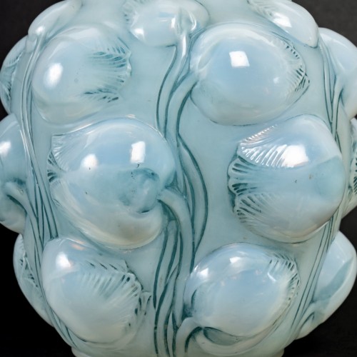 Verrerie, Cristallerie  - 1927 René Lalique - Vase Tulipes