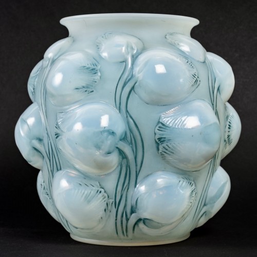 Art Déco - 1927 René Lalique - Vase Tulipes