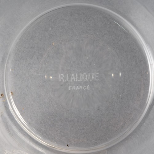 Antiquités - 1933 René Lalique - Set Of Bowls And Plates Molsheim - 12 Piece