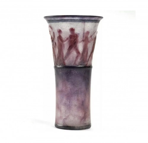 Gabriel Argy-Rousseau (1885-1953) - Vase Personnages Grecs en frise