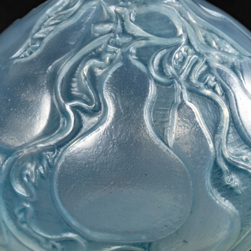 1914 René Lalique - Vase Courges - Verrerie, Cristallerie Style Art Déco