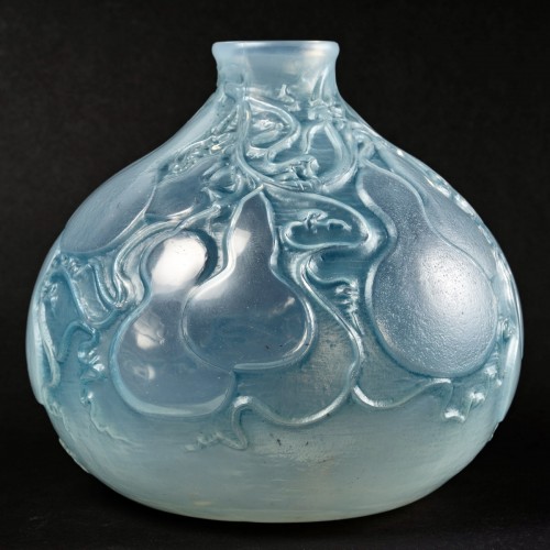 Verrerie, Cristallerie  - 1914 René Lalique - Vase Courges