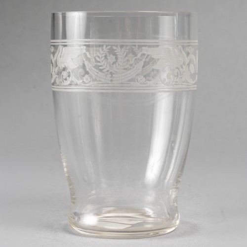 Baccarat - Tumblers glasses &quot;Swans&quot;  - 32 Pieces - 