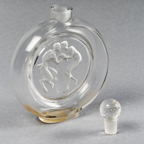 1928 René Lalique - Flacon "Le Baiser du Faune" pour Molinard - BG Arts