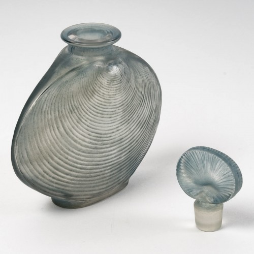 1920 René Lalique - Flacon Telline - Verrerie, Cristallerie Style Art Déco