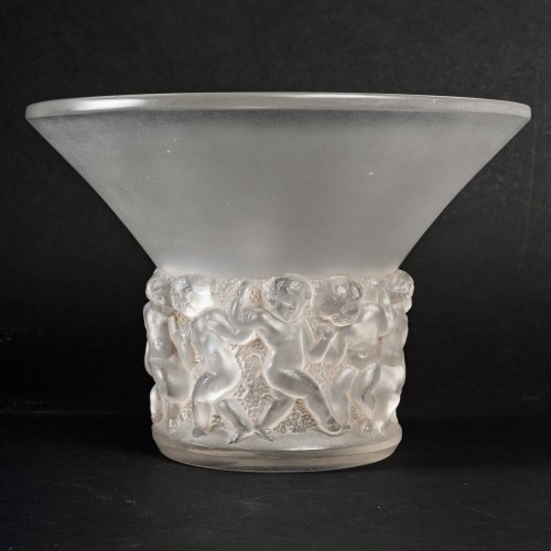 Art Déco - 1930 René Lalique - Vase Farandole