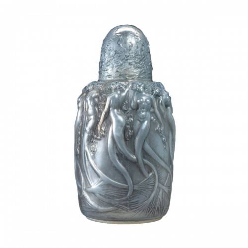 1920 René Lalique Perfume Burner Sirenes