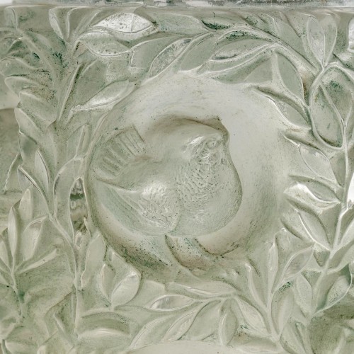 1939 René Lalique - Vase Bagatelle - Verrerie, Cristallerie Style Art Déco
