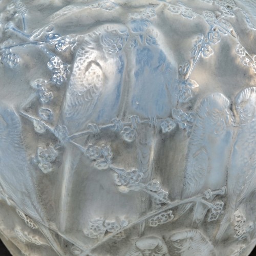 1919 René Lalique - Vase Perruches - BG Arts