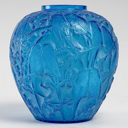 1919 René Lalique - Vase Perruches - BG Arts