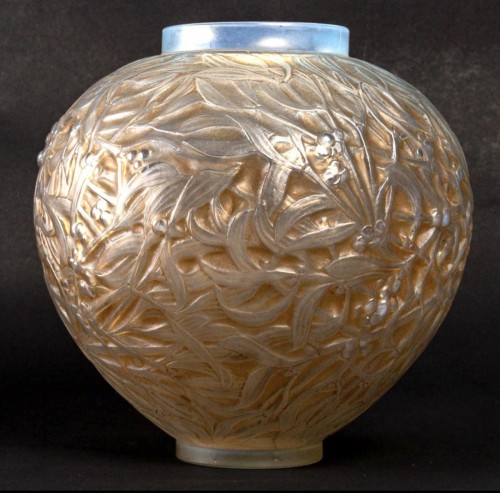 Art Déco - 1920 René Lalique Vase Gui