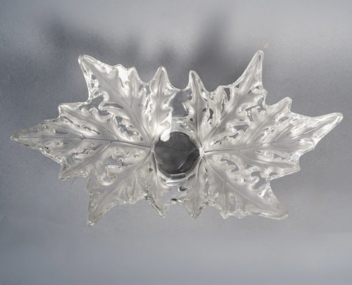 Glass & Crystal  - 1951 Marc Lalique - Bowl Champs Elysées