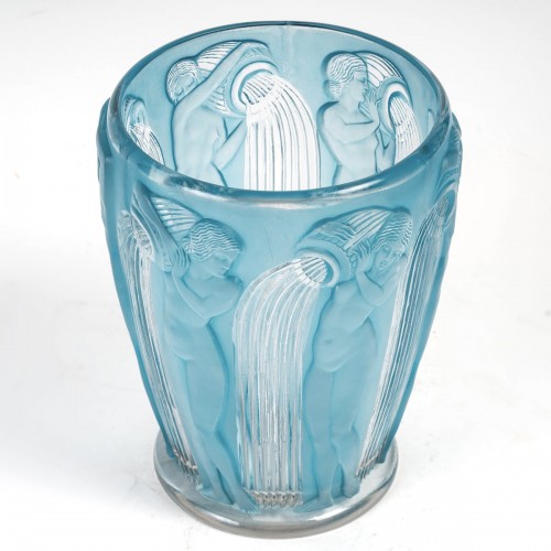 1926 René Lalique - Vase Danaïdes - Glass & Crystal Style Art Déco