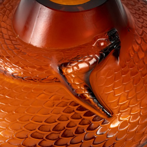 Glass & Crystal  - 1924 René Lalique - Vase Snake