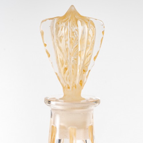 1914 René Lalique - Carafe Six Figurines - 