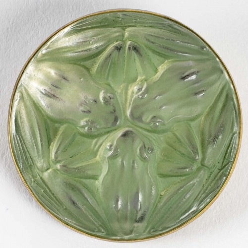 20th century - 1911 René Lalique - Brooch Grenouilles