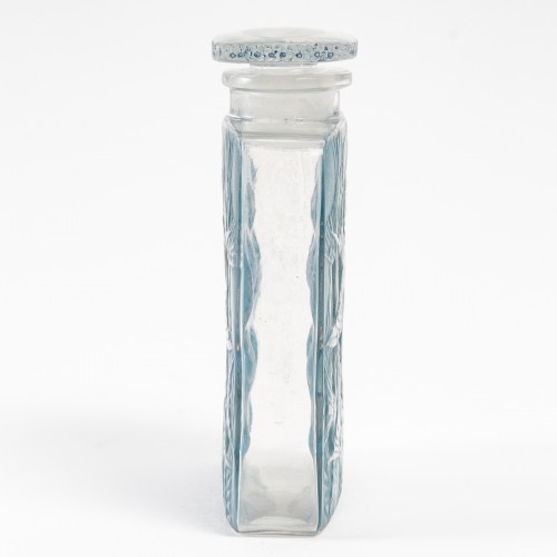 1920 René Lalique - Perfume Bottle Carré Plat Hirondelles - 