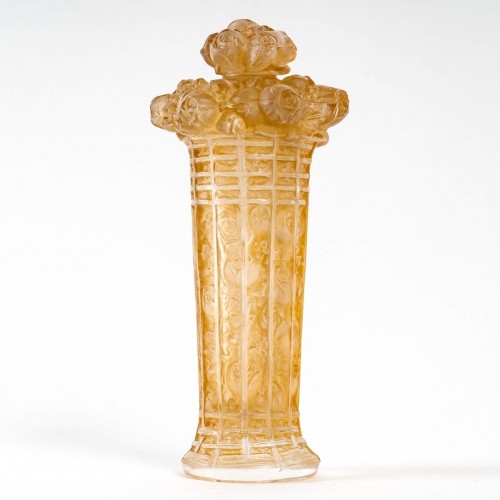 Art Déco - 1912 René Lalique - Flacon Panier de Roses