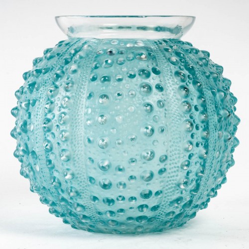 1935 René Lalique - Vase Oursin - Glass & Crystal Style Art Déco