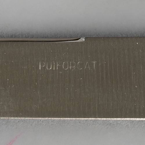 Antique Silver  - Puiforcat - Cutlery Flatware Set Colbert Solid Sterling Silver - 42 Pieces