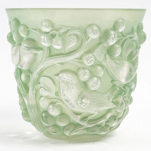 Art Déco - 1921 René Lalique - Vase Avallon