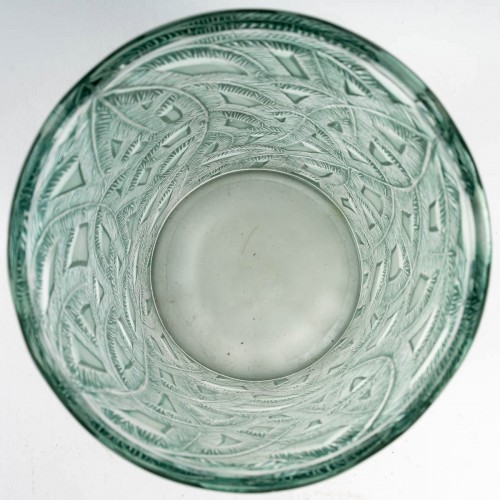 Verrerie, Cristallerie  - 1923 René Lalique - Vase Epicéa