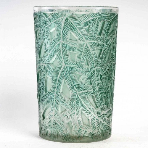 Art Déco - 1923 René Lalique - Vase Epicéa