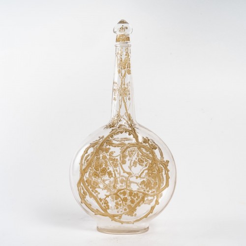 Art nouveau - 1914 René Lalique - Carafe Aubépines