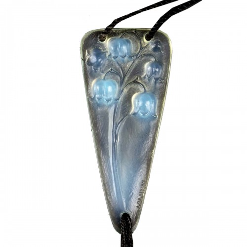 1921 René Lalique - Pendant Muguet - Lily Of The Valley