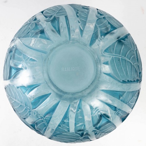 1929 René Lalique - Vase Milan - Art Déco