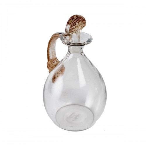 1923 René Lalique - Decanter "Satyre" For Cusenier