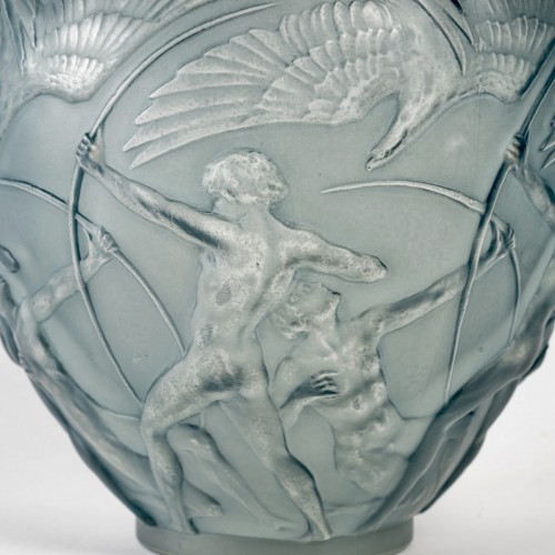 Verrerie, Cristallerie  - 1921 René Lalique - Vase Archers