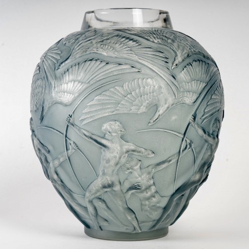 Art Déco - 1921 René Lalique - Vase Archers