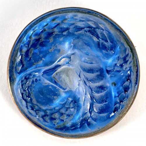 XXe siècle - 1911 René Lalique - Broche Serpent