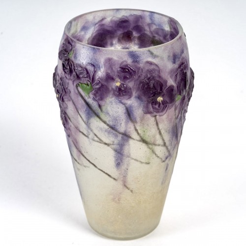Glass & Crystal  - 1918 Gabriel Argy-rousseau - Vase Violette de Parme