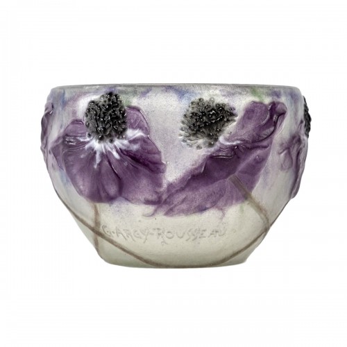 1920 Gabriel Argy-rousseau - Bowl Anemones