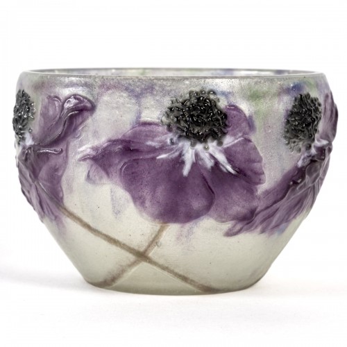 Glass & Crystal  - 1920 Gabriel Argy-rousseau - Bowl Anemones